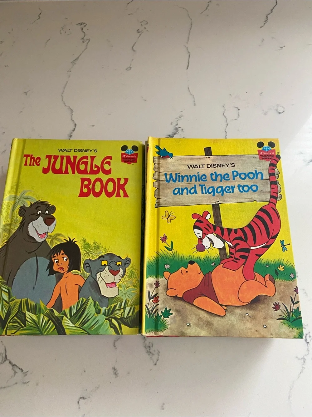 Vintage Disney Wonderful World of Reading 17 Hardcover Book Lot